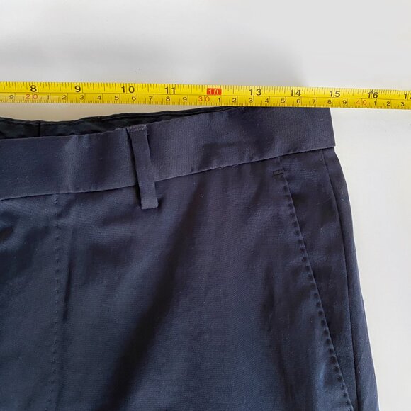 Hugo BOSS Women’s Chino Pants Regular Fit Front Pleats Trousers Sz 30R US - Picture 5 of 8